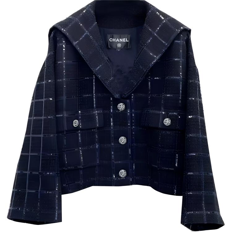 Женская куртка Chanel (синяя)