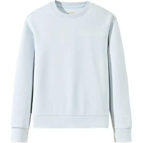 Anta Variety Training Collection Sweatshirt Women's Milky Gray Blue