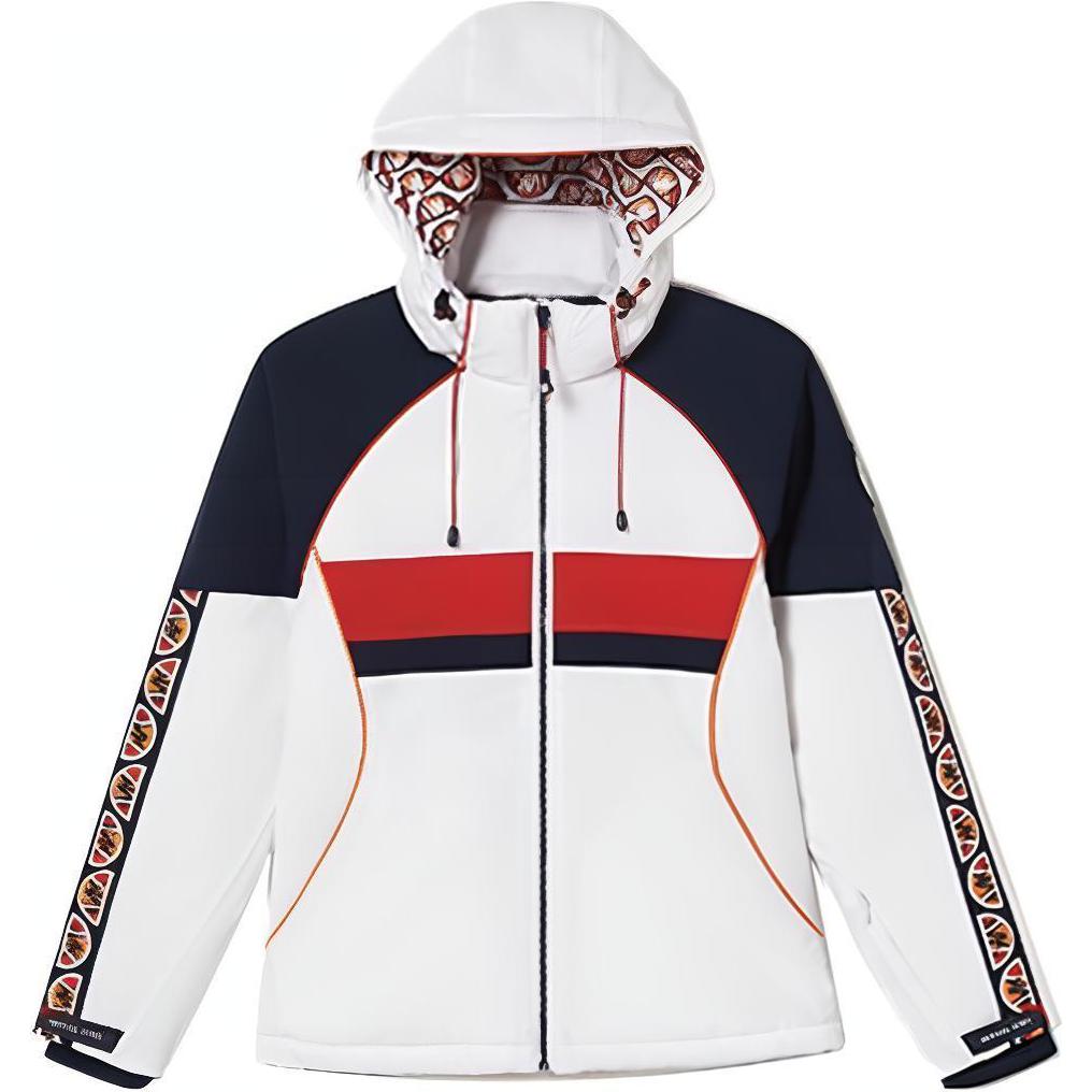 Женская куртка MICHAEL KORS MICHAEL KORS x ellesse (бело-синяя)