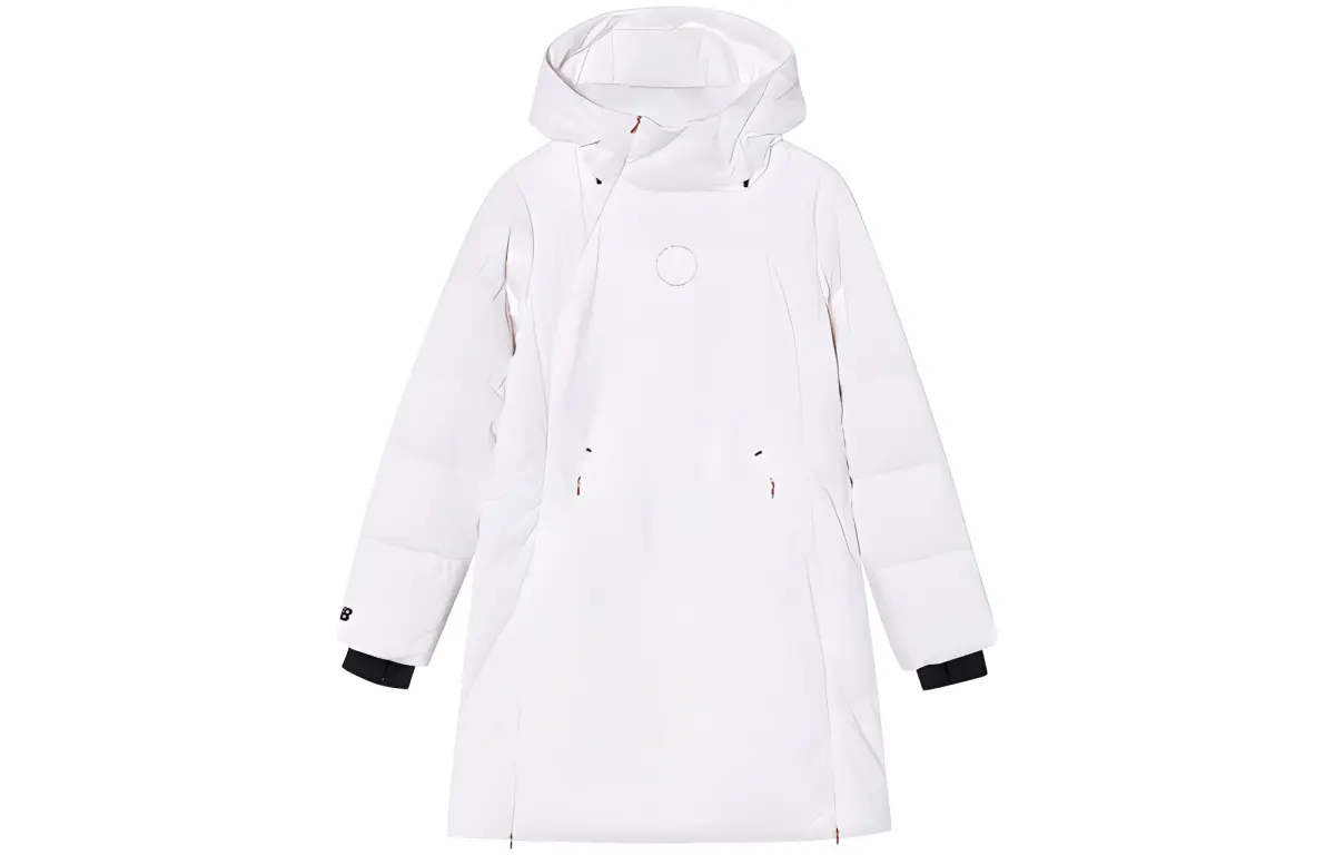 New Balance Down Jackets Women's Hooded Moderate Straight Fit