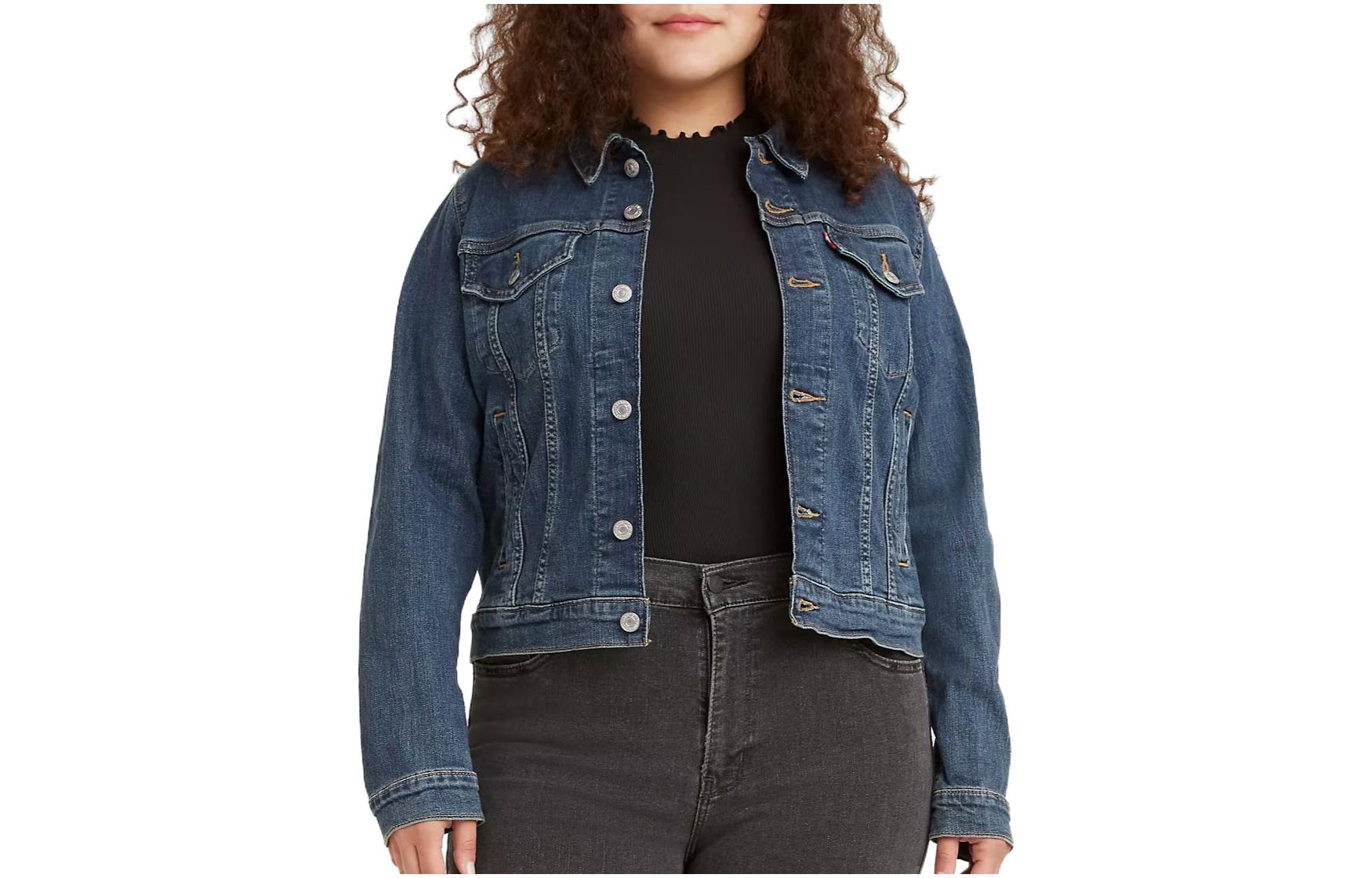 Женская куртка Levis (темно-серая)