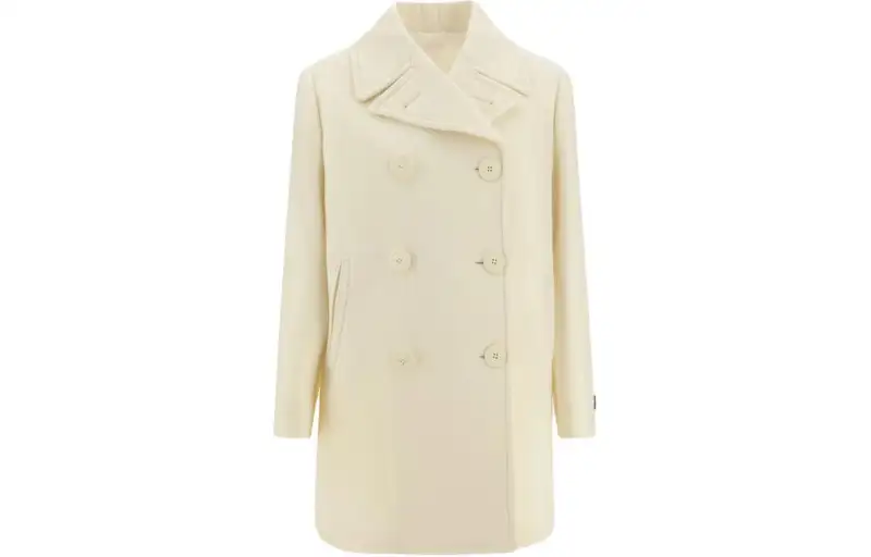 PRADA Double Breasted Peacoat
