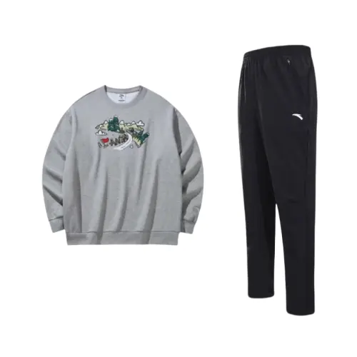 ANTA Casual Sportswear Men's Crew Neck Moderate