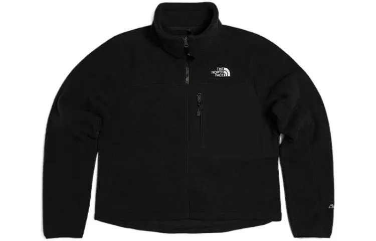 THE NORTH FACE Jackets Women's Black Stand Collar Moderate Straight Fit