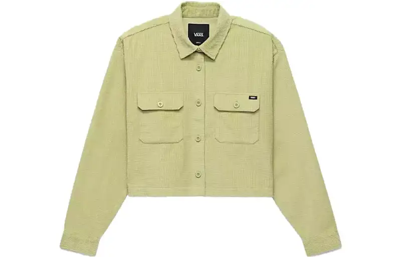 Vans Jackets Women's Green Lapel Moderate Other