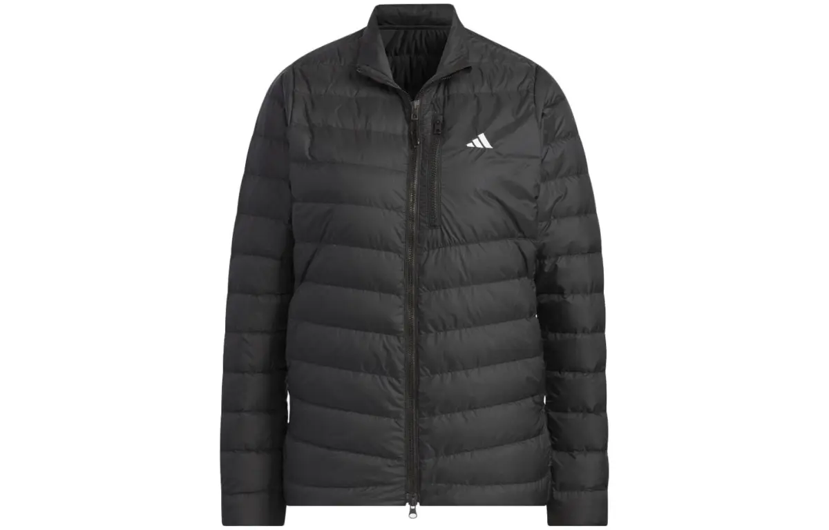 Adidas Jackets Women's Black Stand Collar Moderate Other