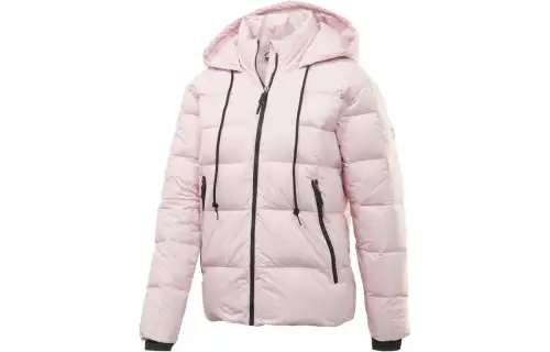 Reebok Down Jackets Women's Pink Hooded Moderate Other