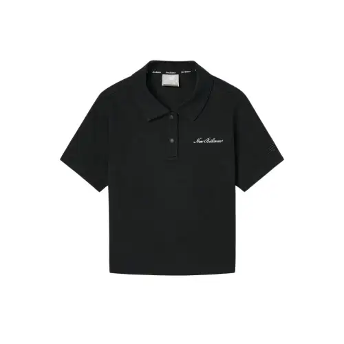New Balance Polo Shirt Women's Black