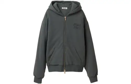 MIU MIU FW23 Sweatshirt Women's Gray