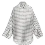 LOEWE Checked Satin Shirt