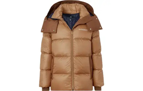 Burberry FW22 Down Jacket Women's Soft Brown