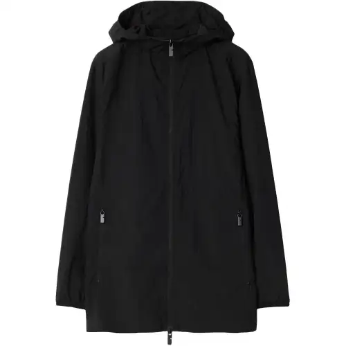 Burberry Zip Hooded Jacket