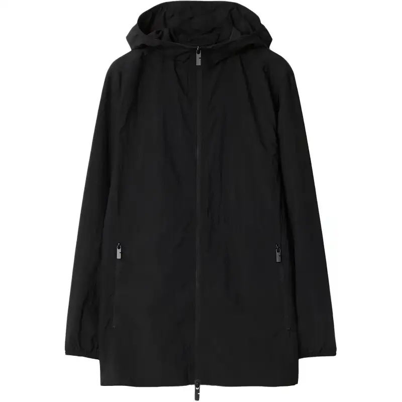 Burberry Zip Hooded Jacket