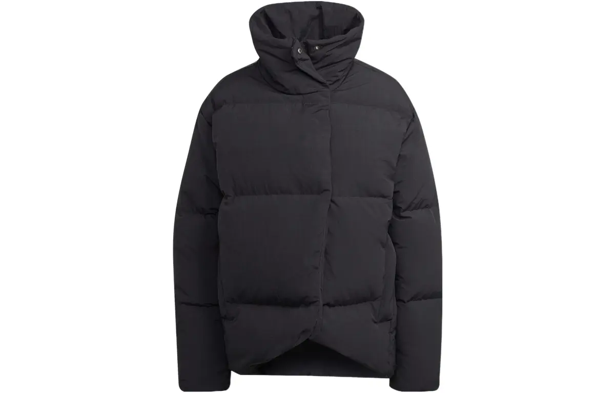 Adidas BIG BAFFLE DOWN JACKET Down Jacket Women's Black