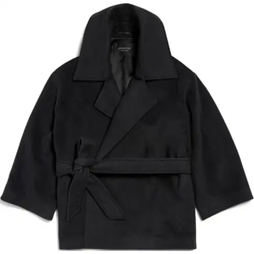 Balenciaga SS25 Jackets & Coats Regular Fit Women's Black