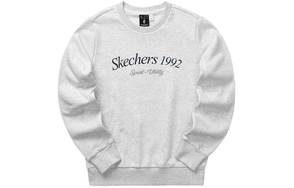 Женское худи Skechers (светло-серое)