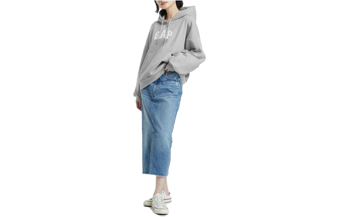 Женское худи GAP (серое)