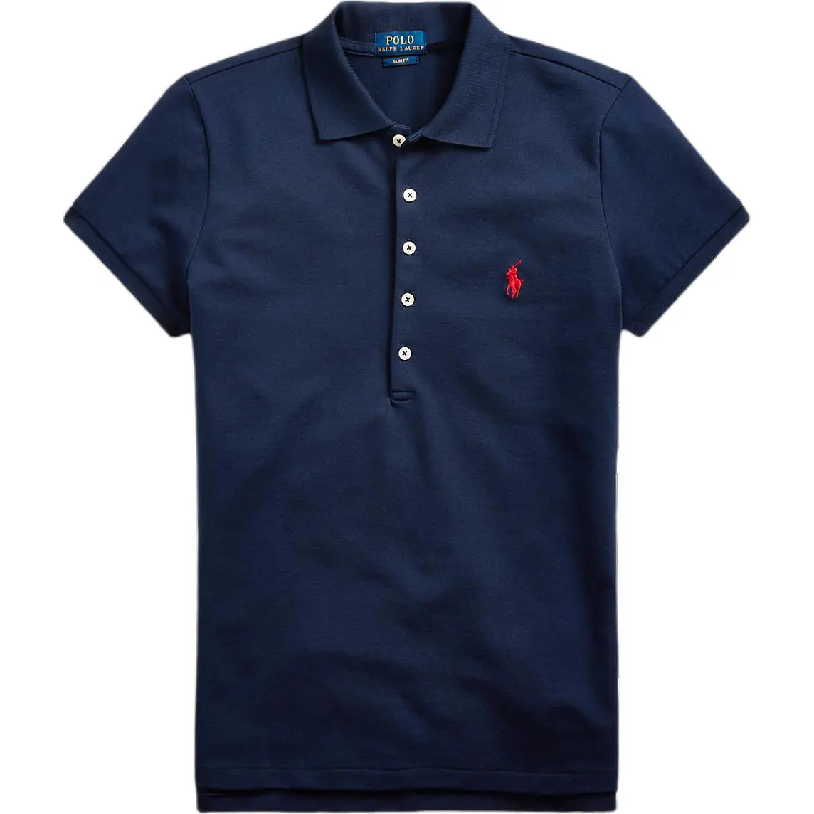 Polo Ralph Lauren Polo Shirt Slim Fit Women's Dark Blue