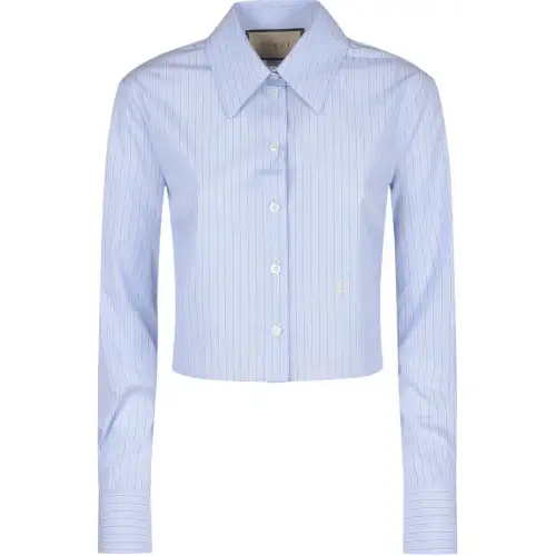 Gucci striped cotton shirt