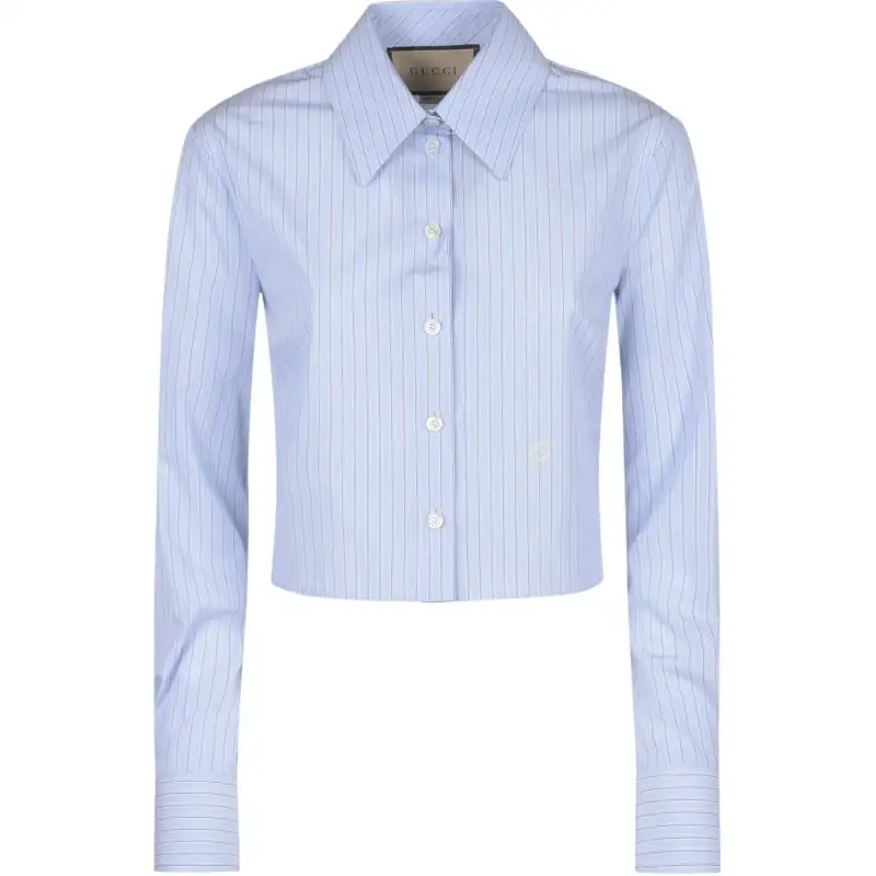 Gucci striped cotton shirt