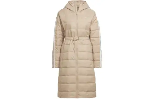 Adidas Originals BARBOUR Jackets Women's Beige Yellow Hooded Moderate Other