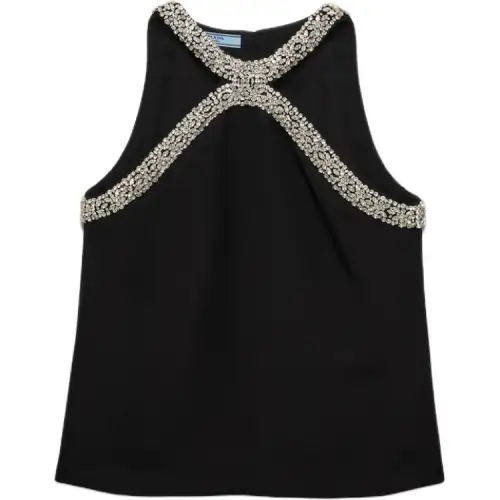 PRADA SS25 Camisole Women's Black