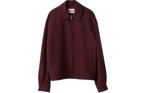 MIU MIU Jackets & Coats Women's Dark Red