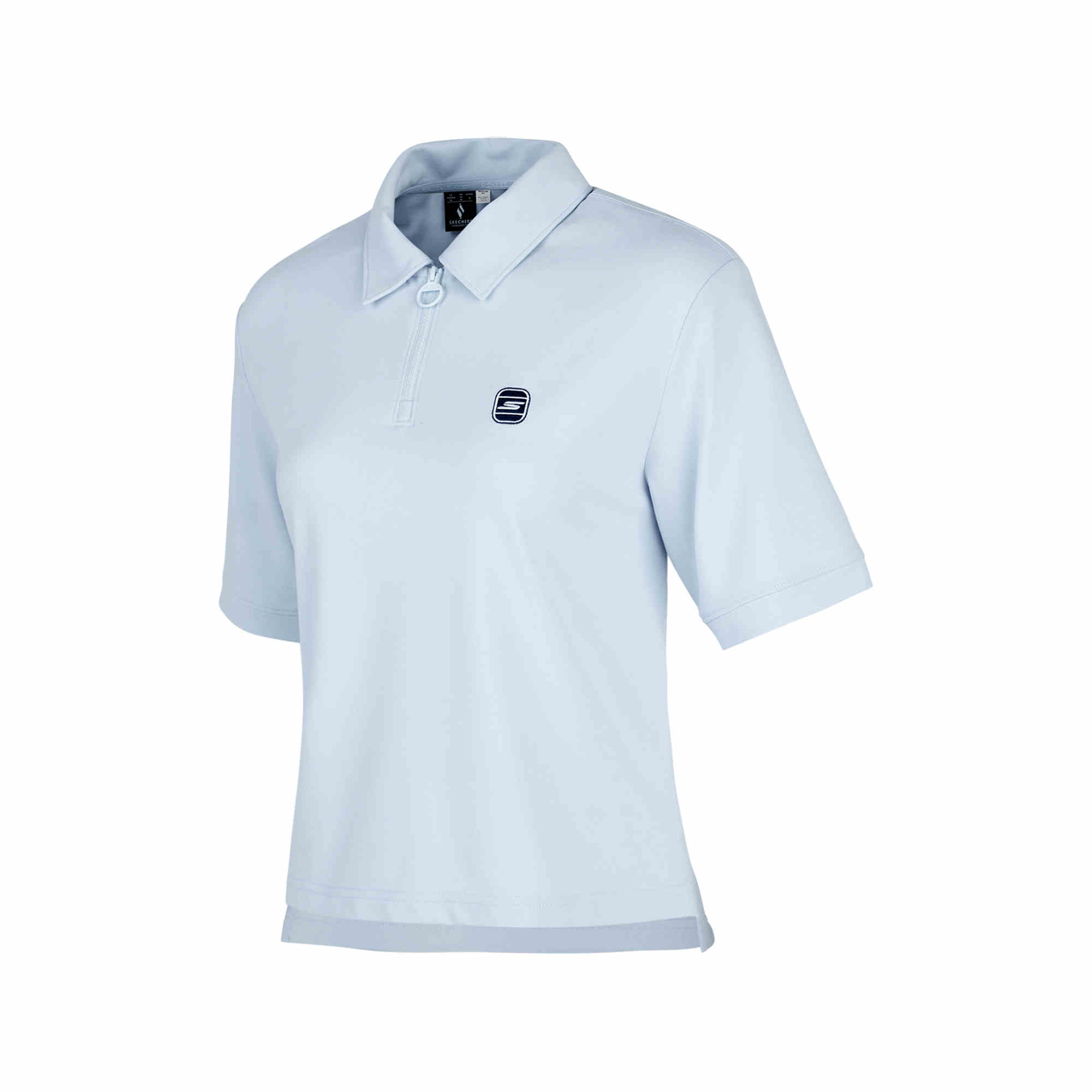 Женская футболка Skechers Polo Shirt (синяя)