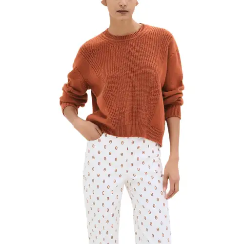HERMES 2025 Spring Summer Collection Cashmere Sweater Women's Brown