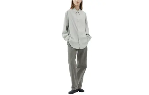 UNIQLO Shirts Women's Pointed Collar Moderate Other