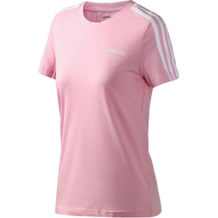 Женская футболка adidas (розовая)