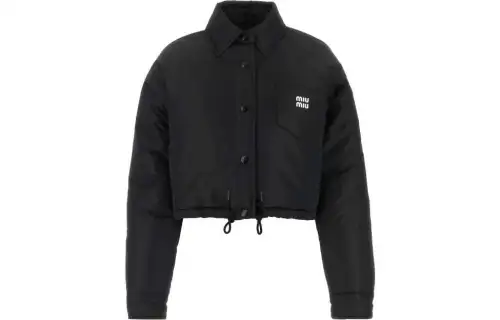 MIU MIU Down Jacket Women's Black