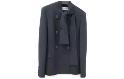 DIOR Jackets Women's Navy Blue Moderate