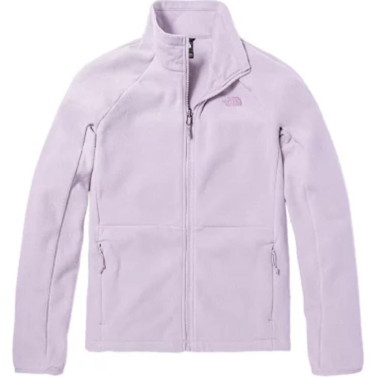 THE NORTH FACE Outdoor Thermal Fleece Lined Stand Collar Fleece Clothing Women’s Light Purple