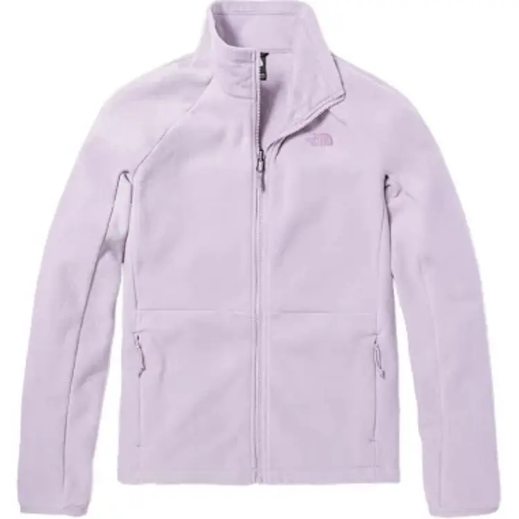 THE NORTH FACE Outdoor Thermal Fleece Lined Stand Collar Fleece Clothing Women's Light Purple