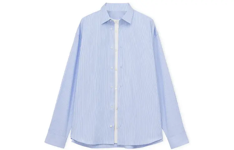LOEWE Straight Hem Long Sleeved Shirt
