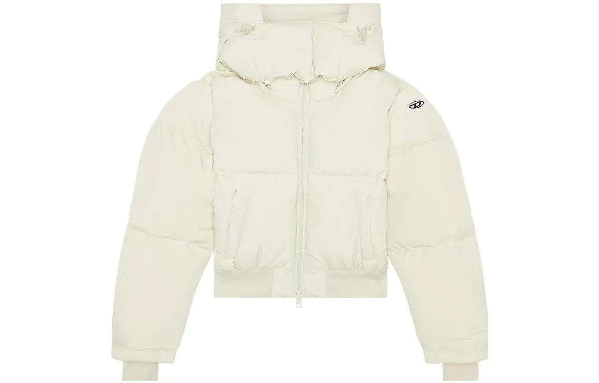 DIESEL Down Jacket Women's White