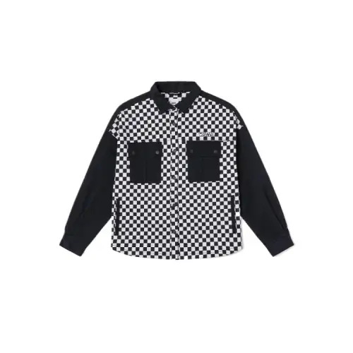 Vans Shirt Women's Black Checkerboard