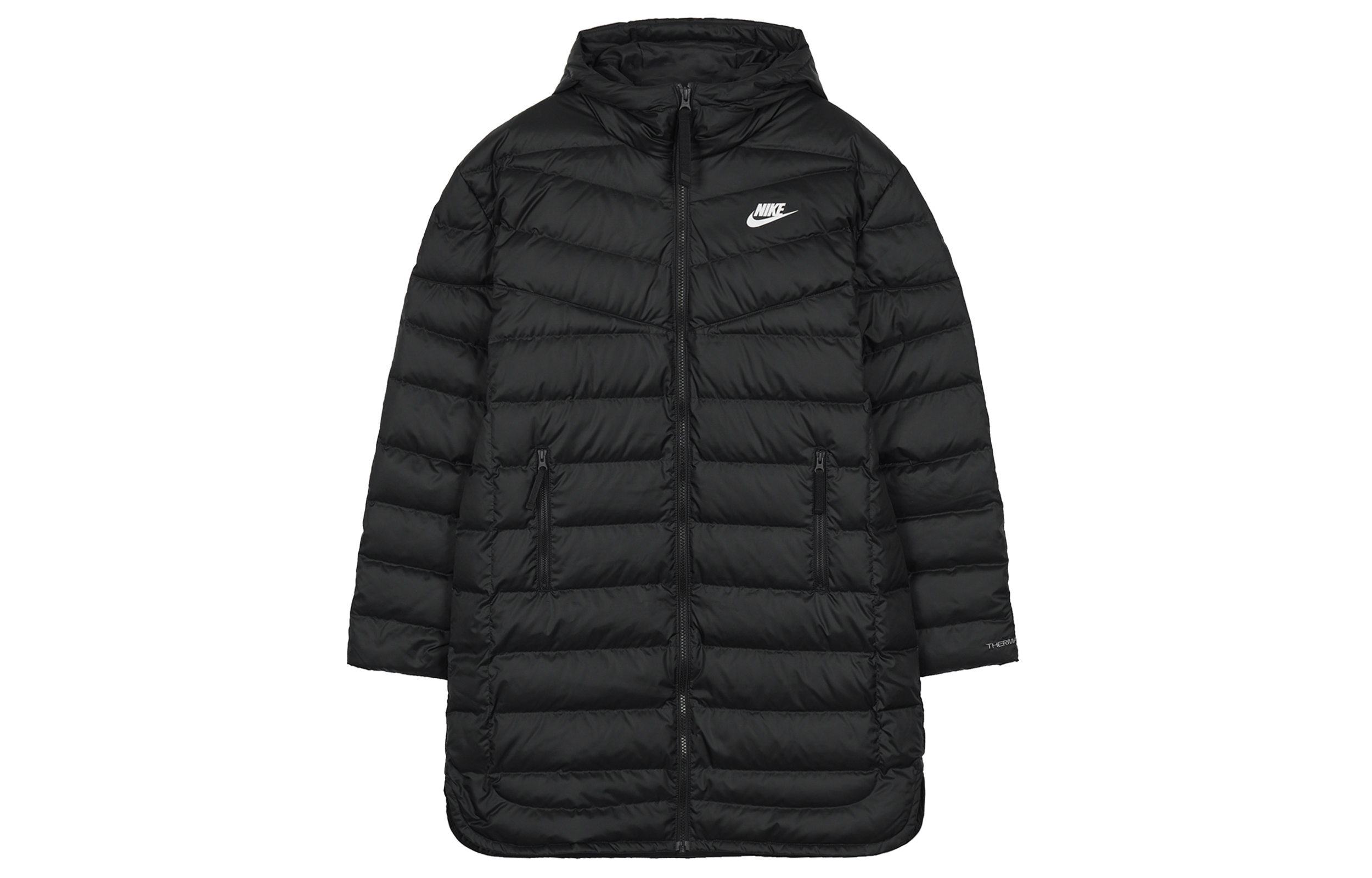 Женский пуховик Nike Therma-FIT (черный)