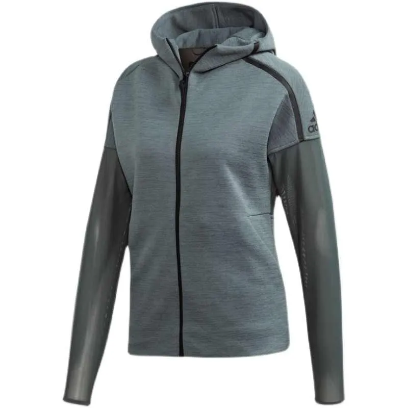 Adidas W Zne HdMesh Jacket Women's Gray