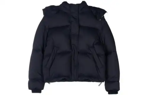 Loro Piana Jackets Women's Black Hooded Moderate Other