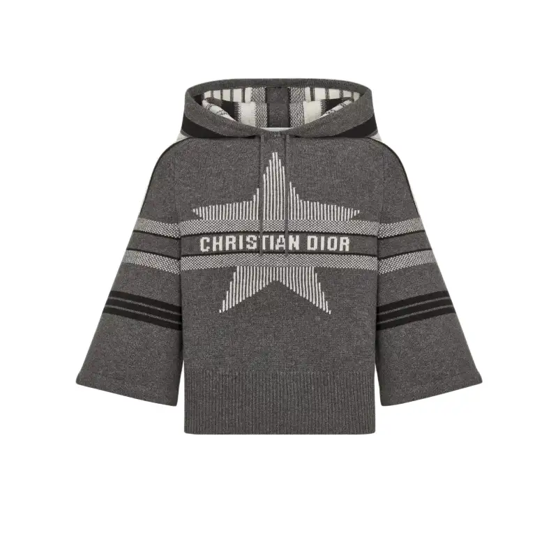 DIOR Cashmere Sweater Women's Gray