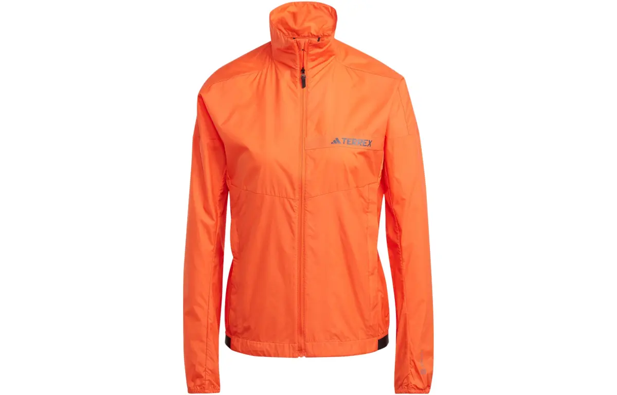 Adidas ULT Jackets Women's Half Impact Orange Stand Collar Moderate Other