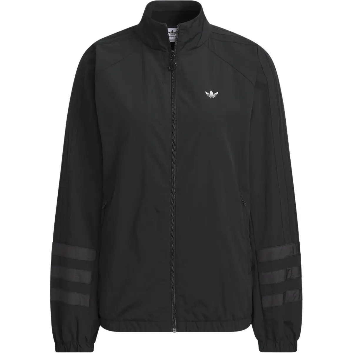 Adidas Originals RUCHED TRACK TOP TRACK TOP TRACK TOP Jackets & Coats Women's Black/White