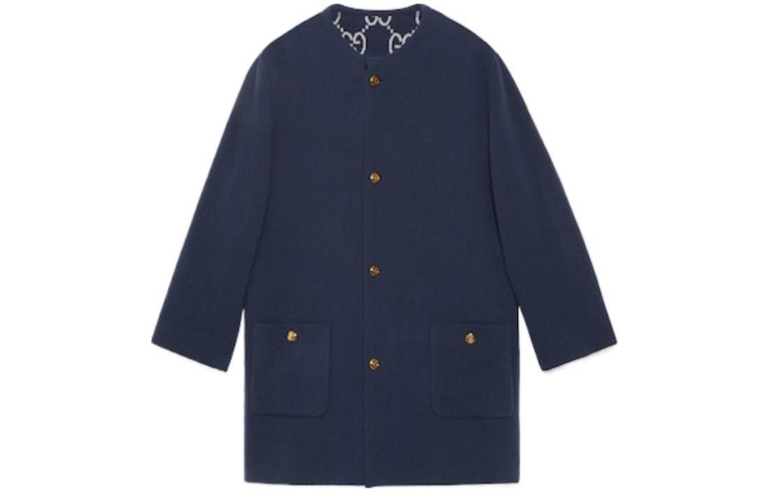 GUCCI Reversible Gg Jacquard Cardigan