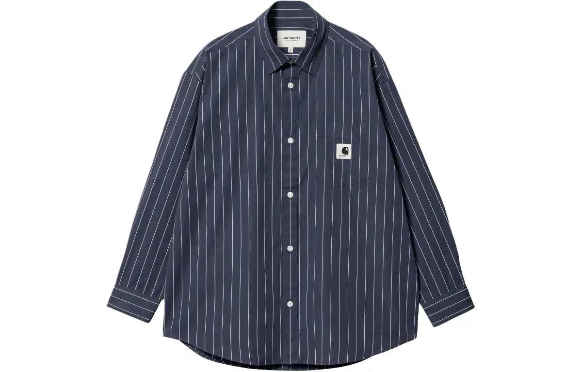 Carhartt WIP SS24 W' L/S Orlean Shirt Women's Blue