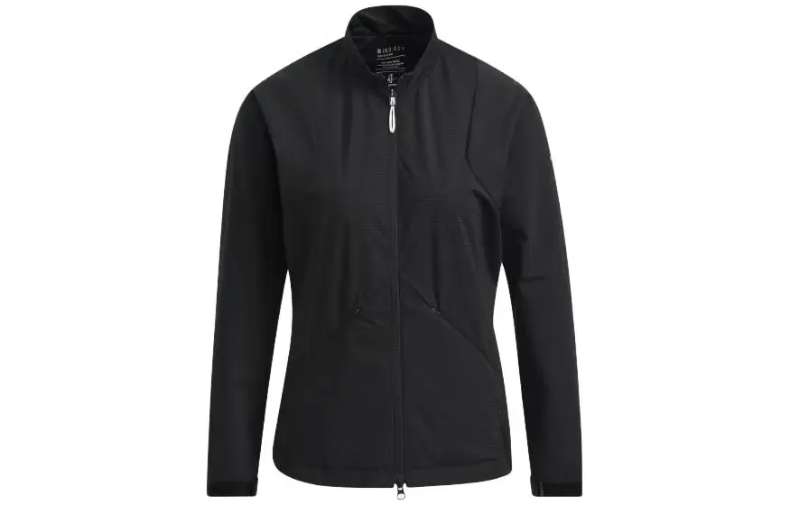 Adidas Jackets Women's Black Stand Collar Moderate Other
