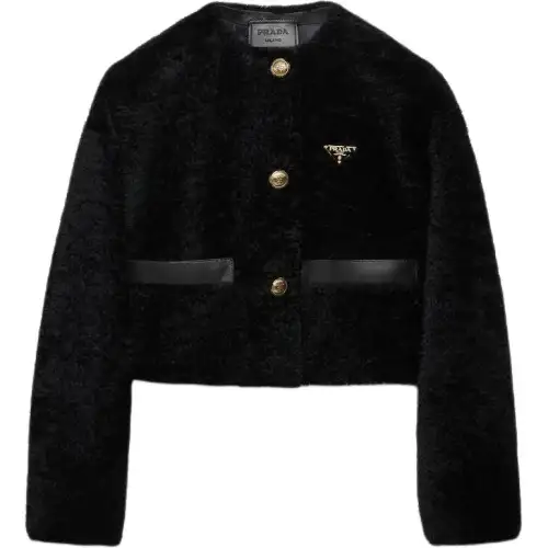 PRADA SS25 Jacket Women's Black