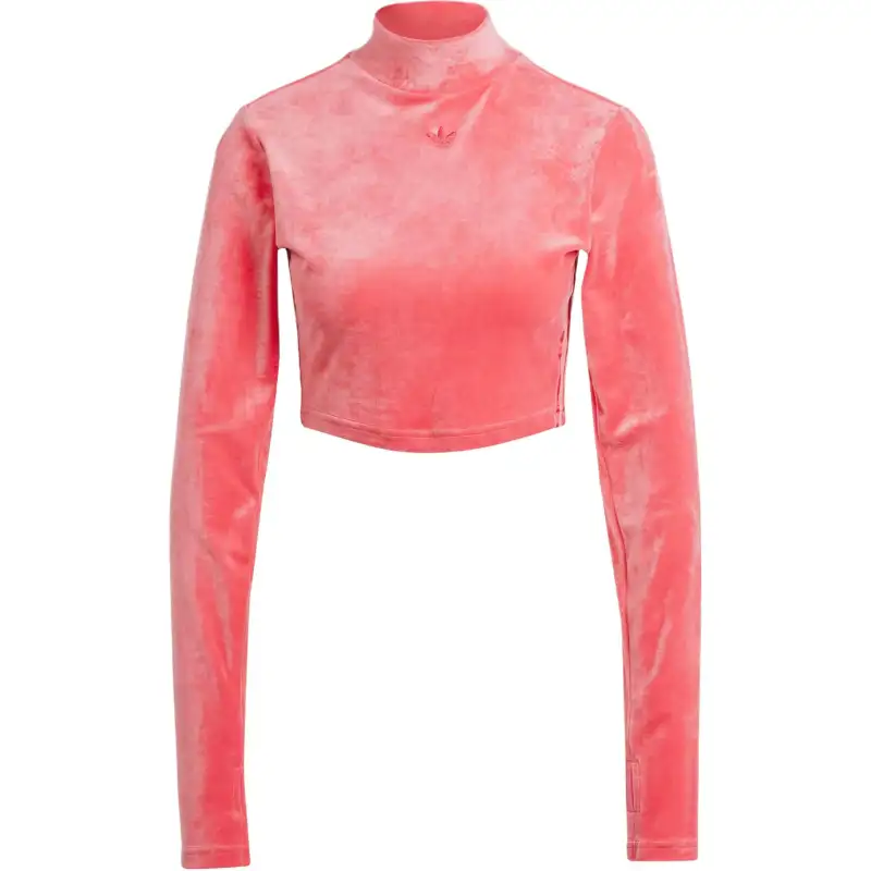 Adidas Originals Velvet Crop Top