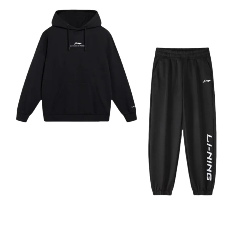 Li Ning Casual Sportswear Unisex Black